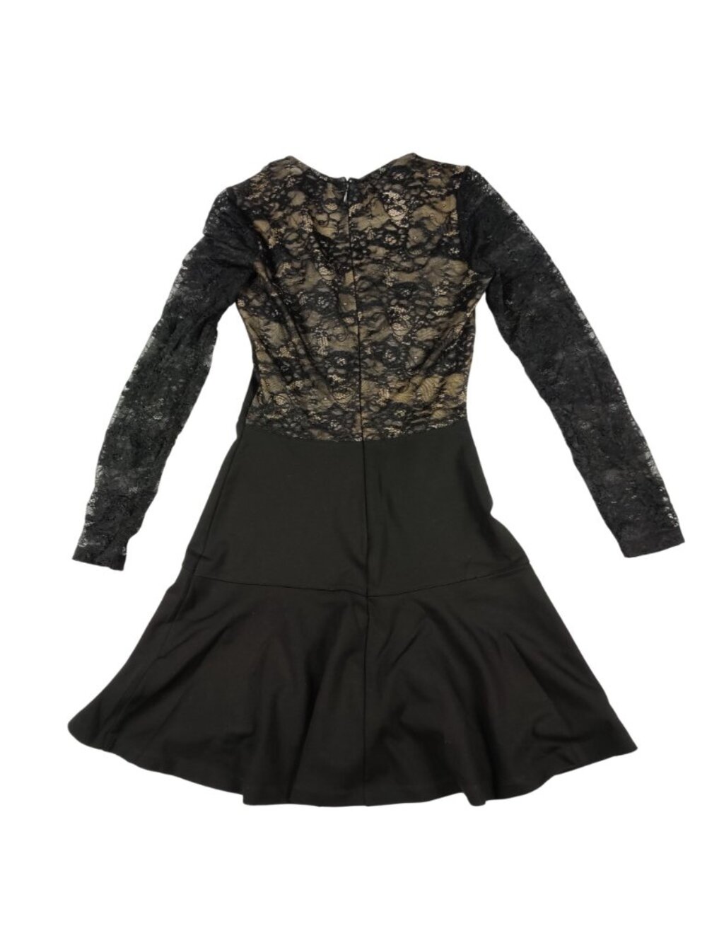 Ali & Jay L'Arc Lace Mini A Line Dress S Black Fairy Grunge Romantic Goth Party - Picture 11 of 12